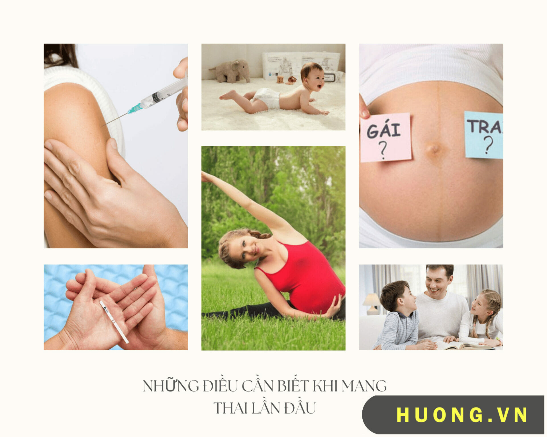 Những điều cần biết khi mang thai lần đầu cho mẹ bầu