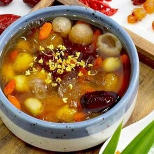 cach nau che duong nhan 2