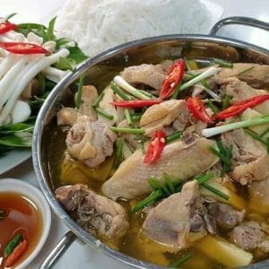 Cách nấu lẩu gà lá quế thơm lừng cực hấp dẫn tại nhà