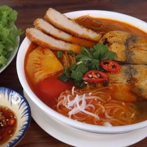 Cách nấu bún cá ngừ ngon đậm chất miền Trung