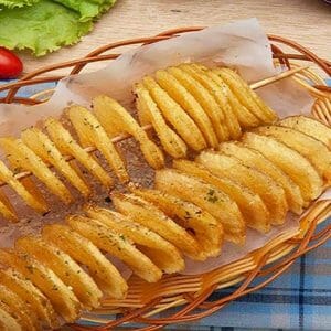 Làm khoai tây lốc xoáy cực chất bằng nồi chiên không dầu Cosori – Cosori  Việt Nam