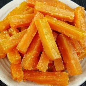 MỨT KHOAI LANG dẻo ngon không cần nước vôi và phèn chua - YouTube