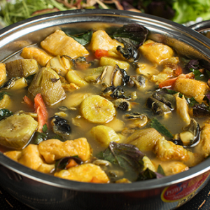 Ốc nấu chuối đậu - VnExpress Cooking