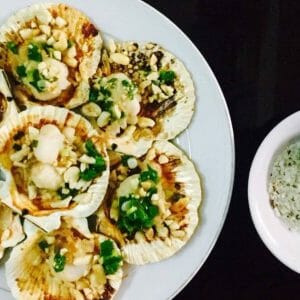 Cách Làm Món SÒ ĐIỆP NƯỚNG MỠ HÀNH của binhpham - Cookpad