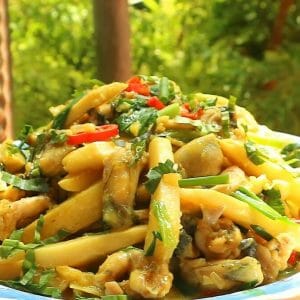 Cách làm ếch xào măng chua thơm ngon đậm đà, cực đơn giản