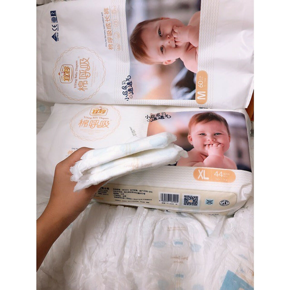 Đánh giá tã bỉm Yiying Baby về khả năng chống tràn hiệu quả