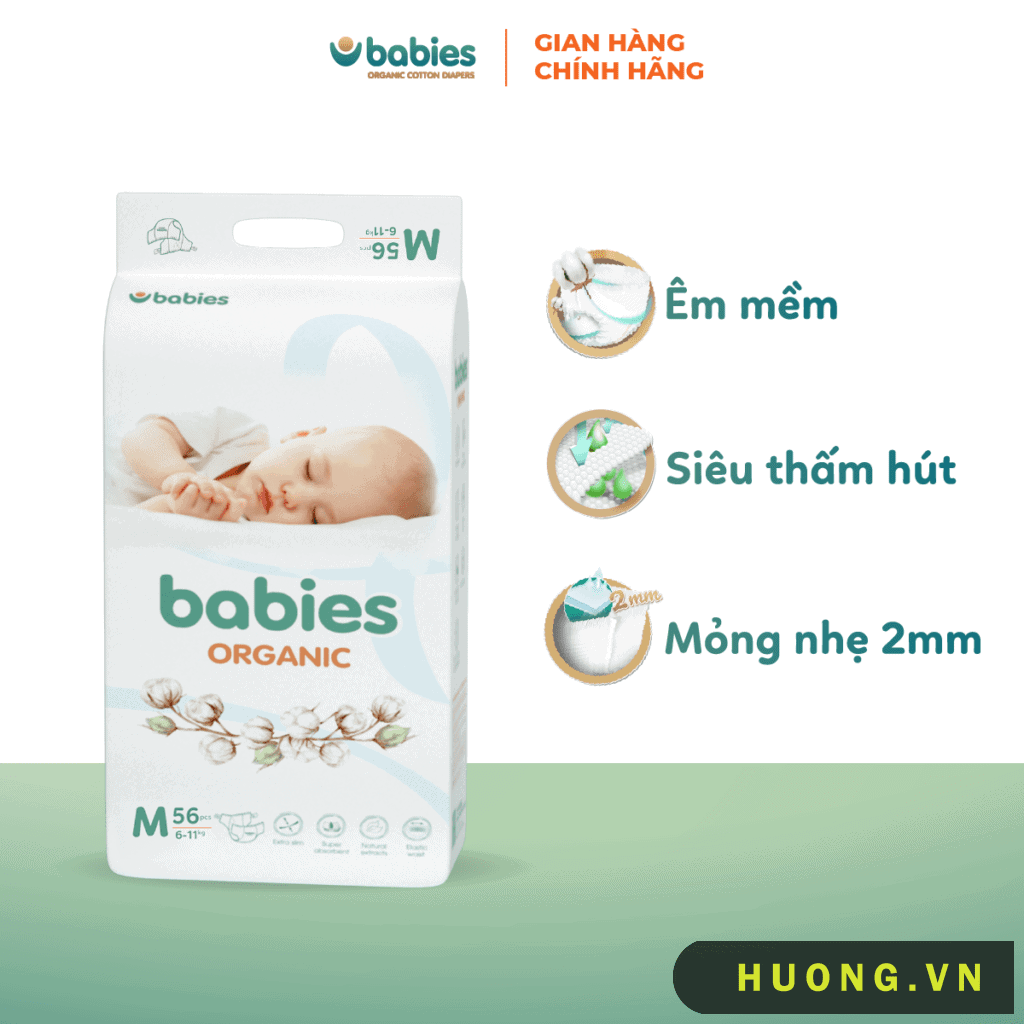 Bỉm babies organic có tốt không? 