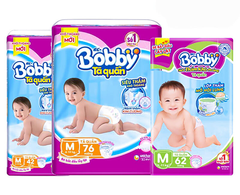 Mẹ đã biết hết về các loại size bỉm Bobby cho bé hay chưa ? | MBMart.com.vn