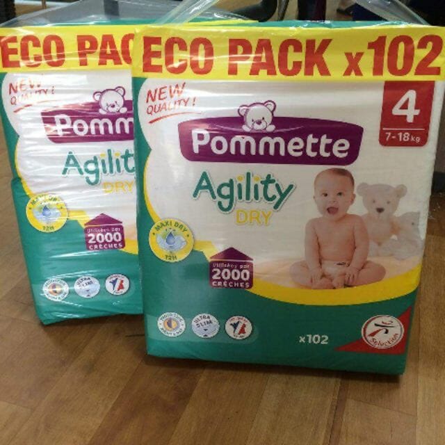 Tã bỉm Pommette được sản xuất tại Pháp