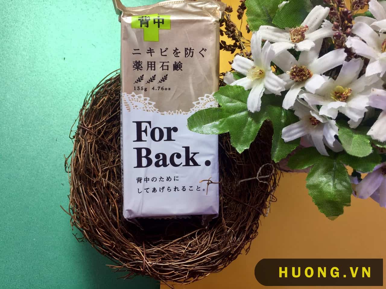 Review xà phòng trị mụn lưng for back soap của Nhật