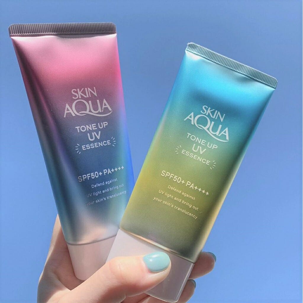 Kem chống nắng skin aqua tone up kem chống nắng cho da nhạy cảm 