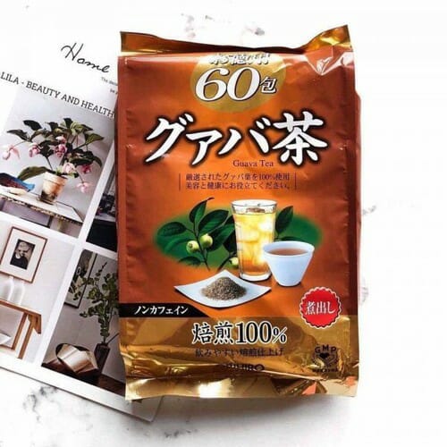 Trà Lá Ổi Giảm Cân Orihiro Guava Nhật Bản (60 Gói Lọc)