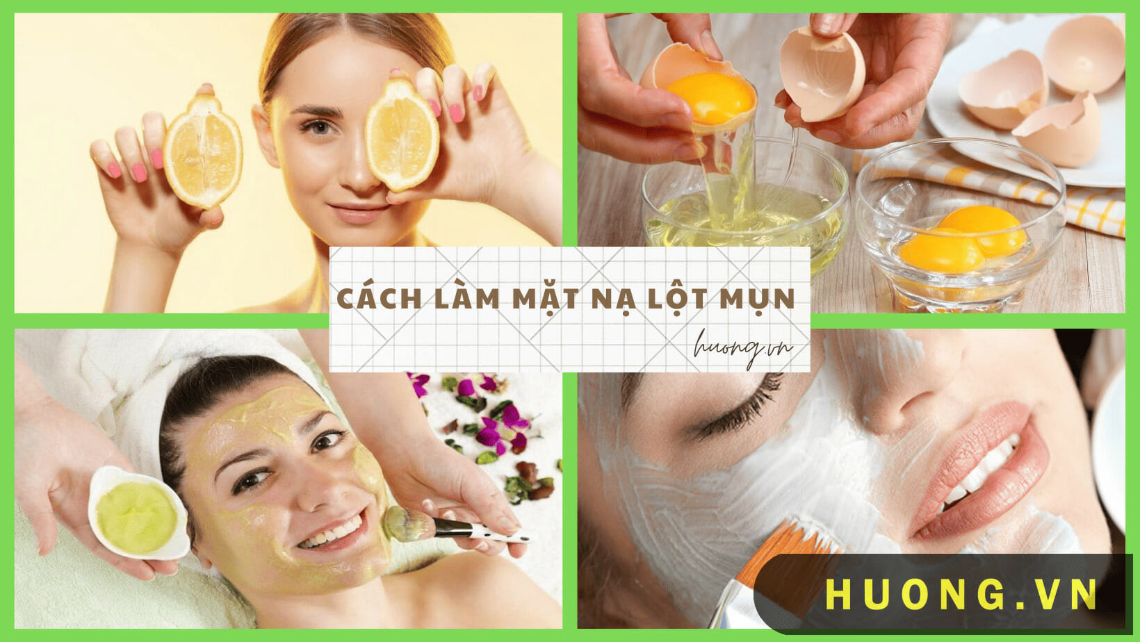 cách làm mặt nạ lột mụn 