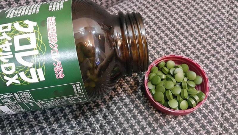 Tảo lục Chlorella Royal DX hoàng gia Nhật Bản hộp 1550 viên nội địa 100%