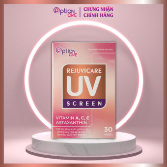 Viên uống chống nắng UV Screen Rejuvicare - hộp 30 viên - Chống lão hóa