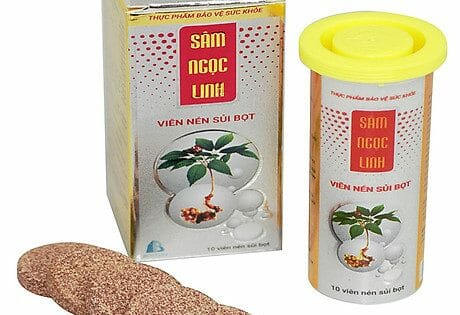 Viên sủi sâm ngọc linh quasapharco tuýp 10v | Hệ miễn dịch