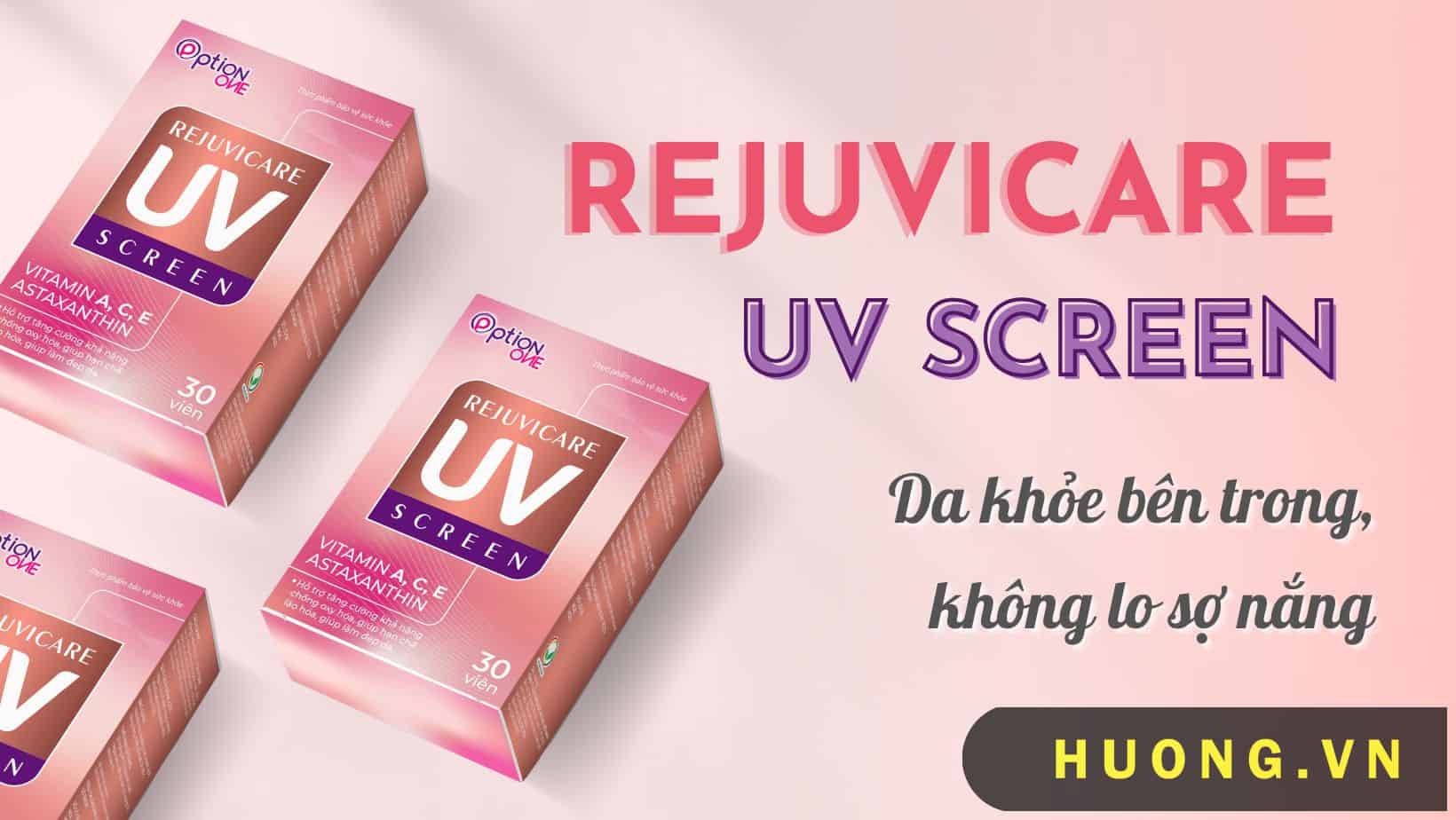 viên uống chống nắng Rejuvicare Uv Screen