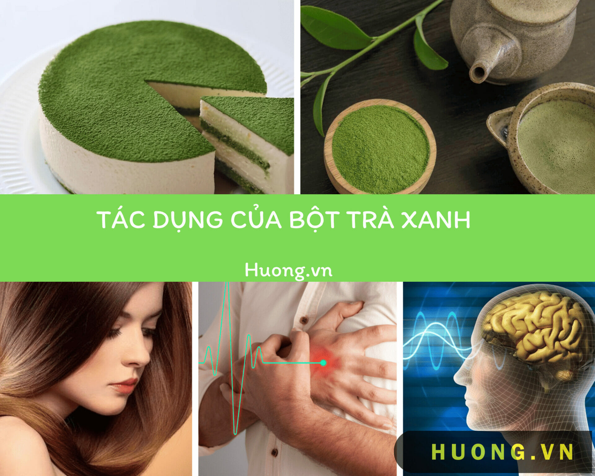 Bột trà xanh có tác dụng gì với cơ thể