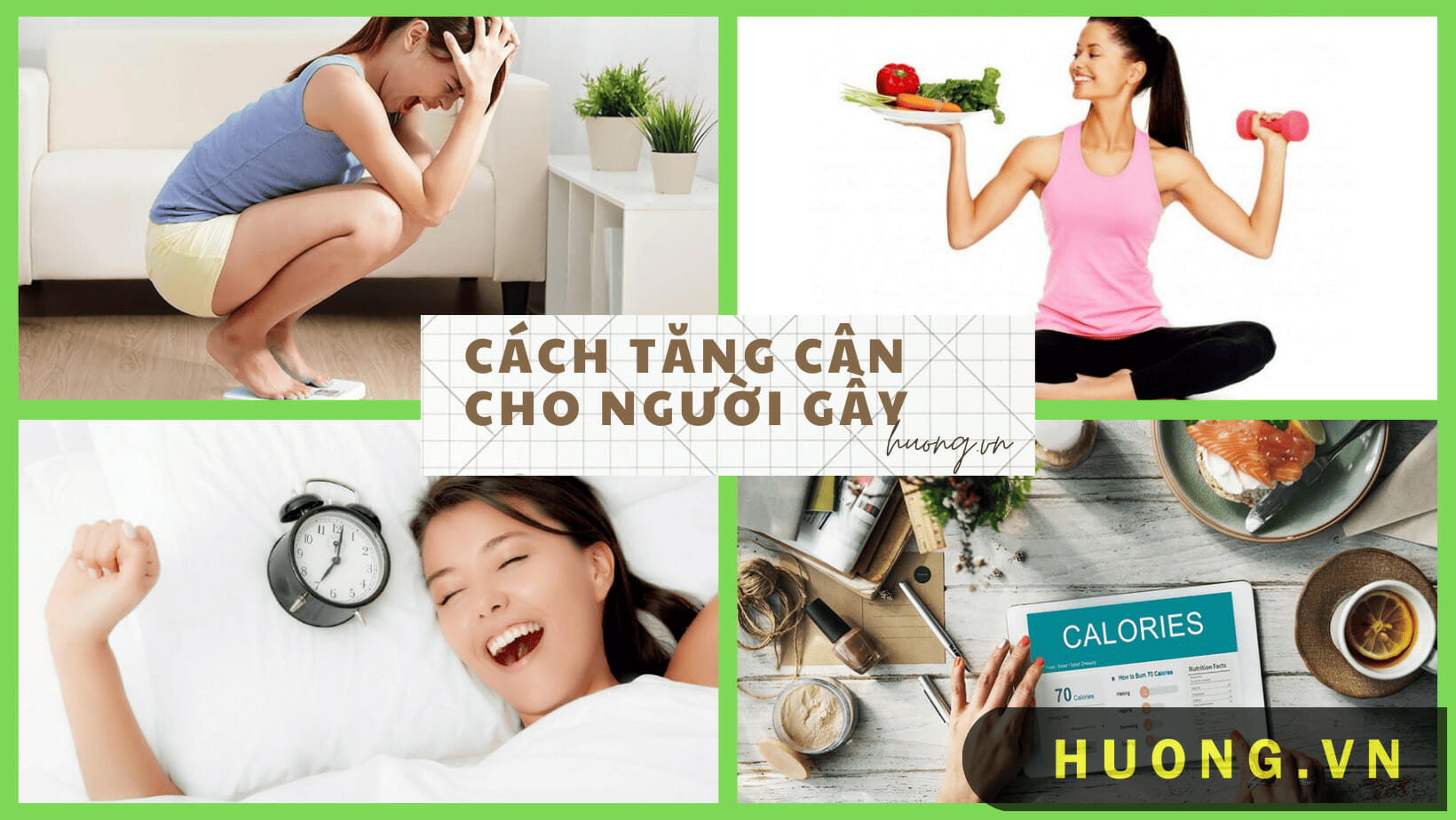 Cách tăng cân cho người gầy lâu năm