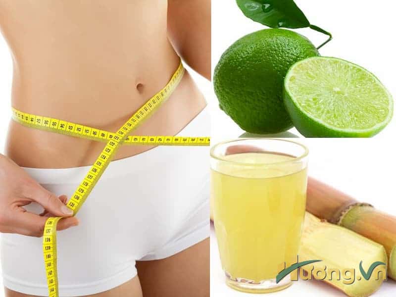 Nguyên tắc uống nước chanh giảm cân