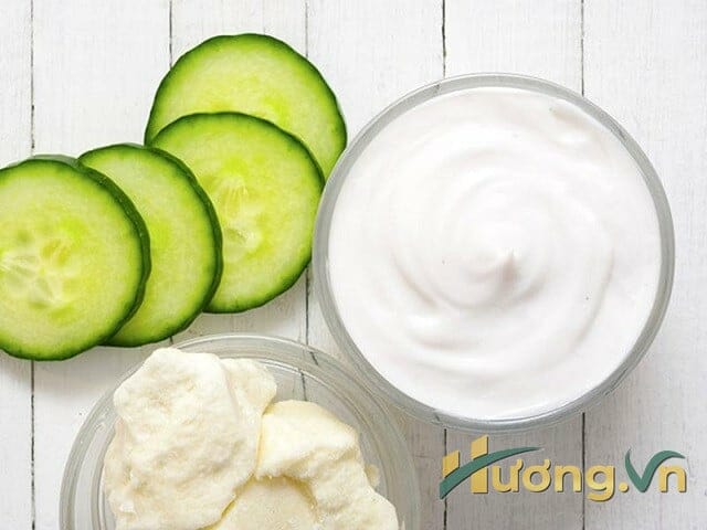 mặt nạ dưa leo sữa chua