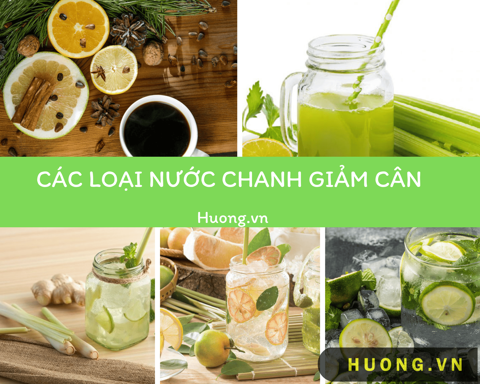 Các loại nước chanh giảm cân