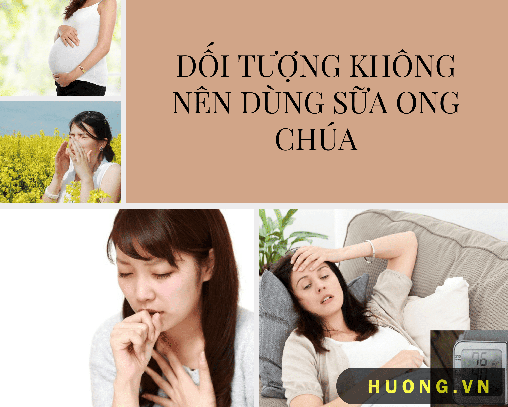 Trường hợp không nên dùng sữa ong chúa