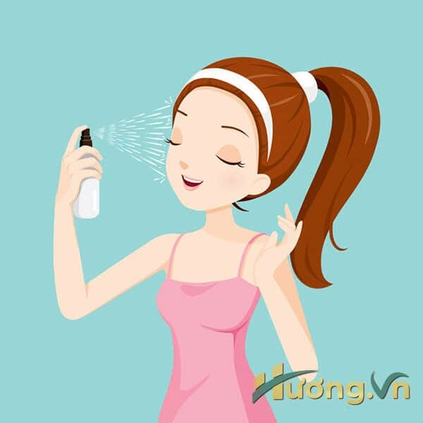Hướng dẫn cách dùng xịt khoáng