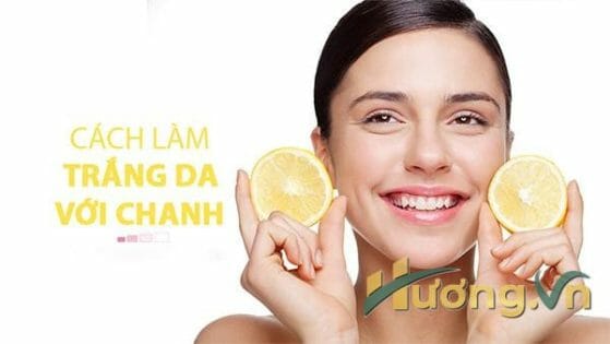 Da trắng nhờ chanh