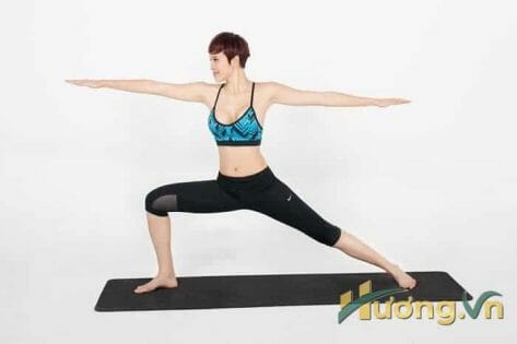 Bài tập yoga tại nhà tư thế kị sĩ