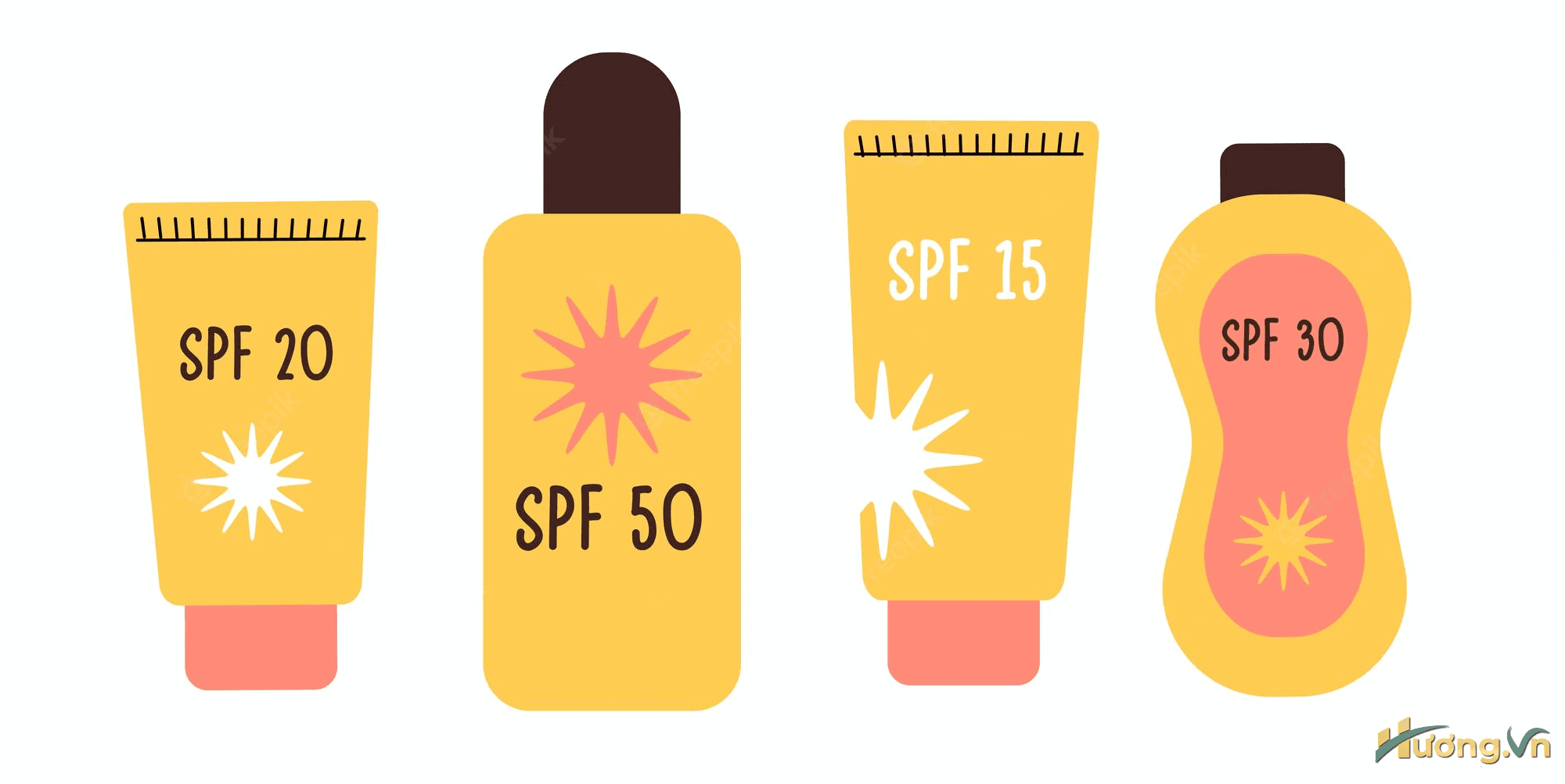 So sánh SPF và PA 