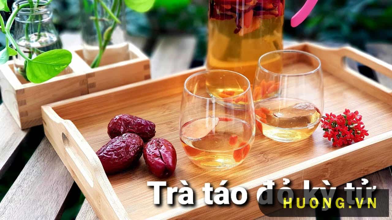 Táo đỏ có chứa đến 19 loại axit amin giúp nước trà có nhiều lợi ích hơn