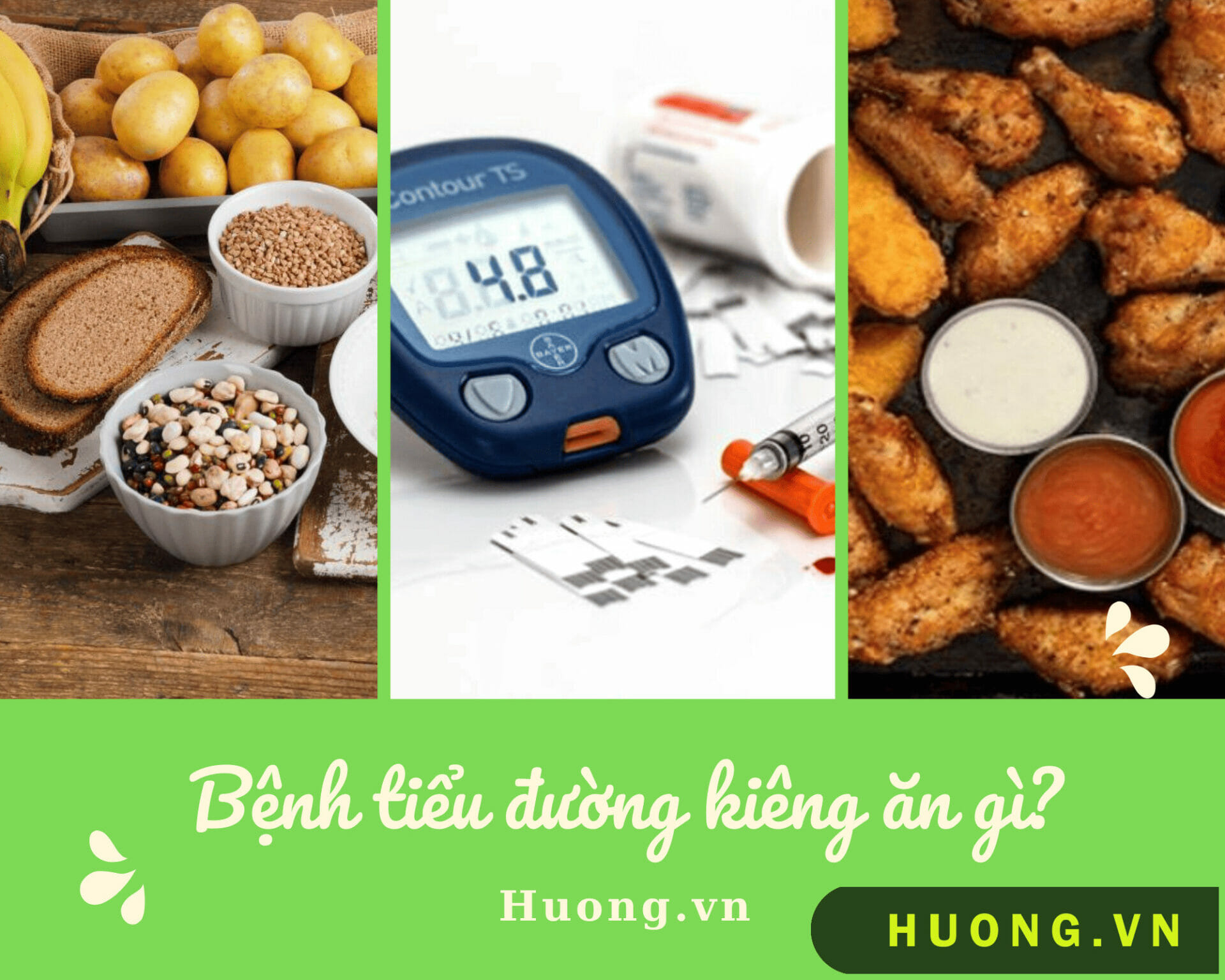 bệnh tiểu đường kiêng ăn gì