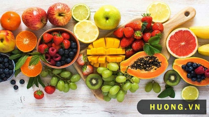 Sử dụng hoa quả có chưa Vitamin C