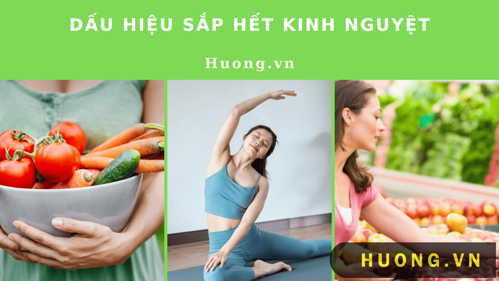 Dấu hiệu sắp hết kinh nguyệt