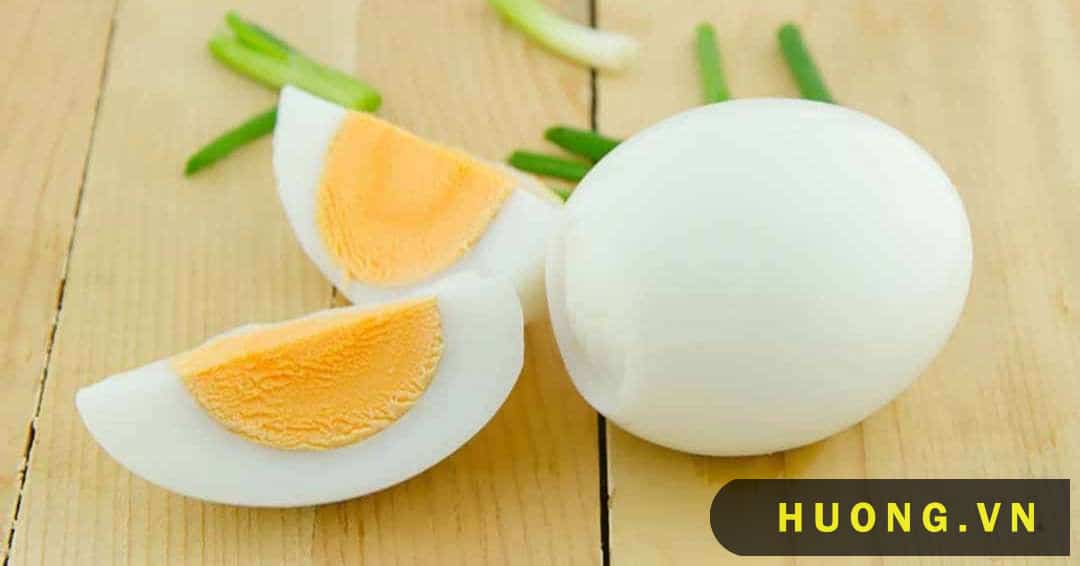 Lợi ích khi dùng trứng luộc